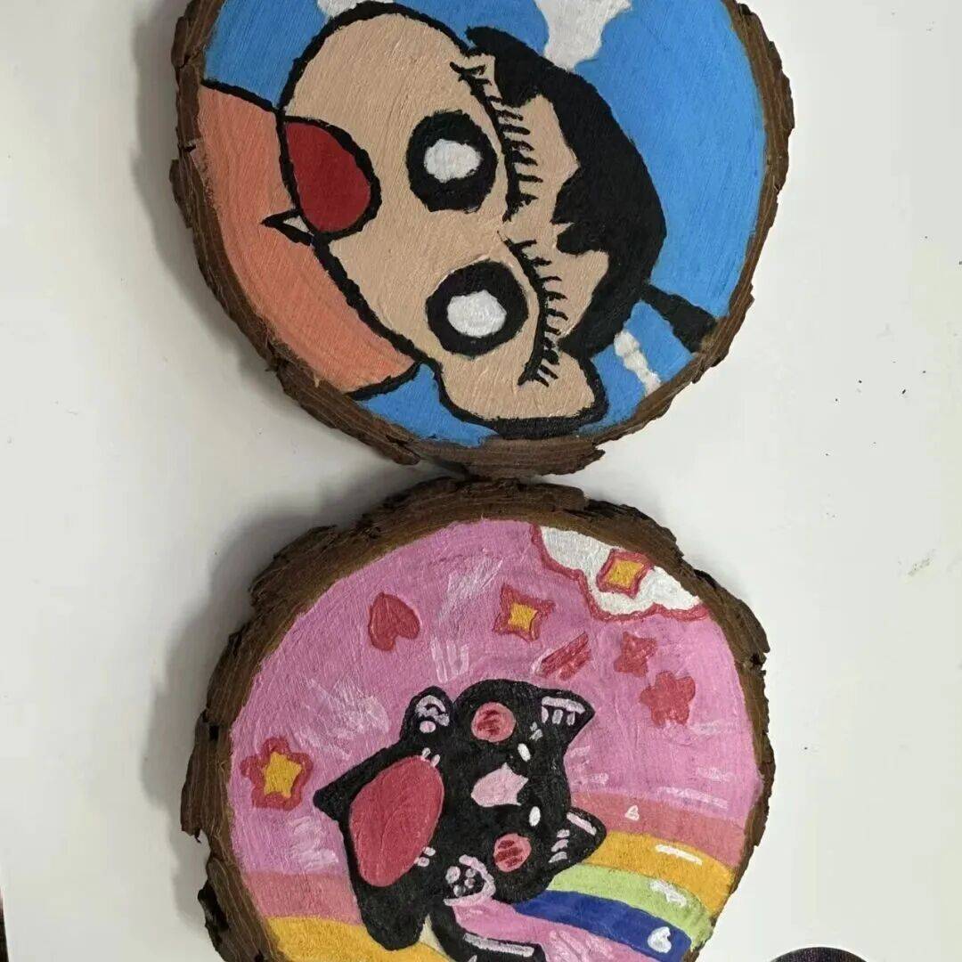 【北·青|动态】木盘绘彩 妙笔生花